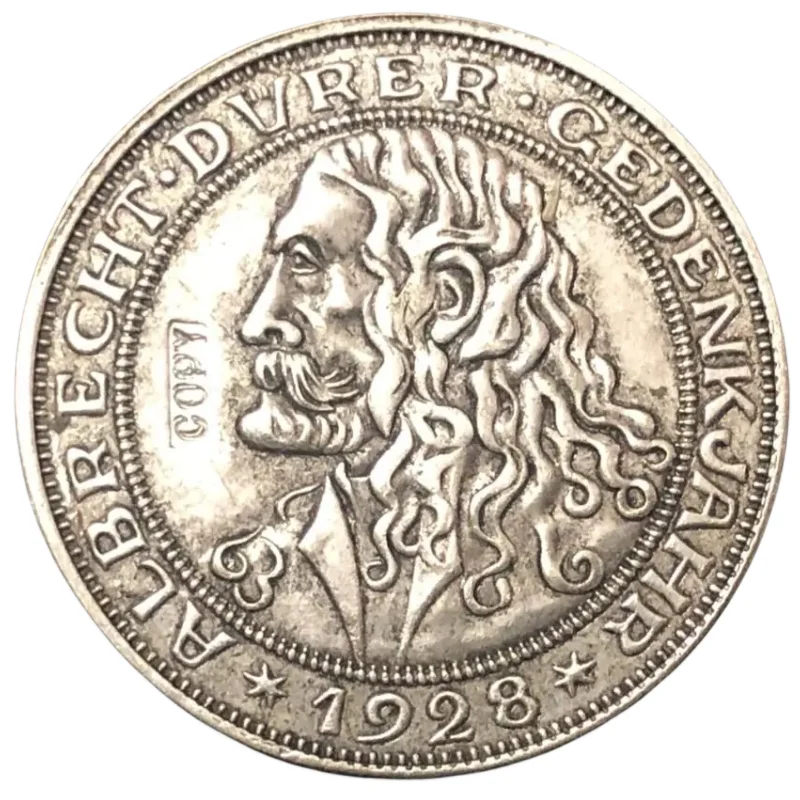 1928 Germany 3 Reichsmark Albrecht Dürer Copy Coin