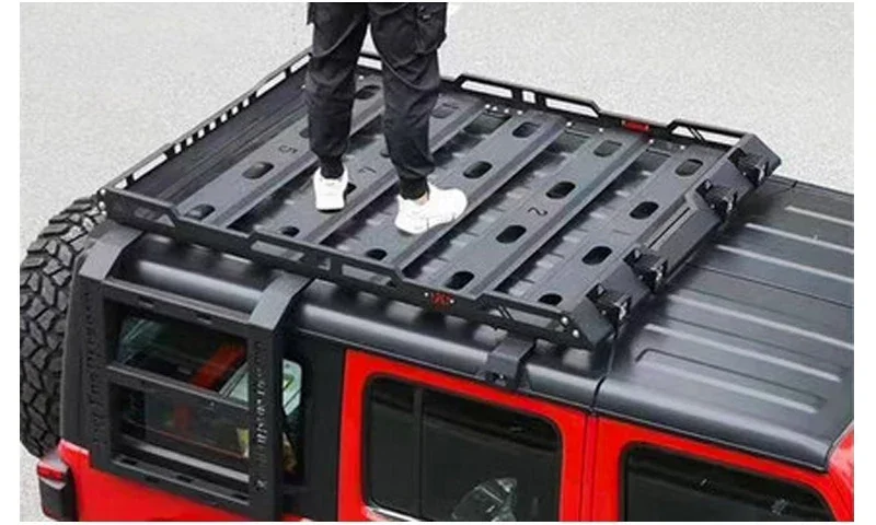 customized universal offroad suv sedan van steel pad flat bike used iron aluminum 4x4 hard top luggage brackets car roof racks