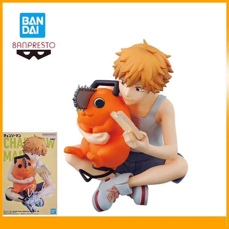 

Original Bandai Banpresto Chainsaw Man Denji Pochita Anime Action Figures Model Collectible Figure Gift for Anime Fans Ornaments