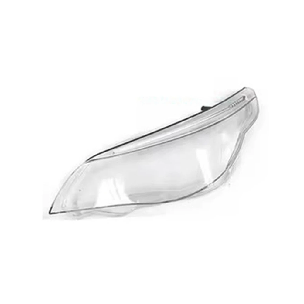 Car Headlight Lens Glass Lampcover Cover Lampshade Bright Shell for E60 E60LCI 2008-2010 Front Left