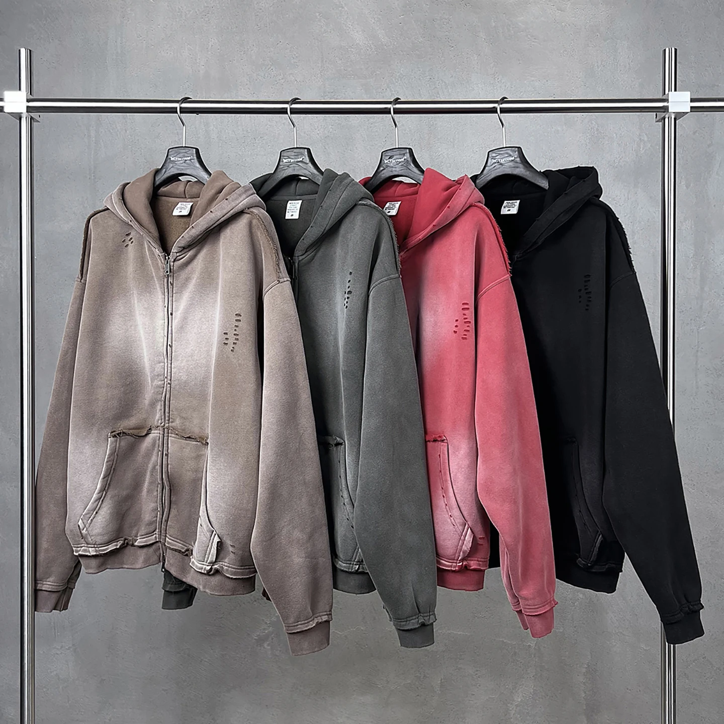 

Толстовка с капюшоном в стиле ретро, мужская свободная посадка, кардиган на молнии с подкладкой, верхняя одежда, повседневная одежда из смеси хлопка из полиэстера