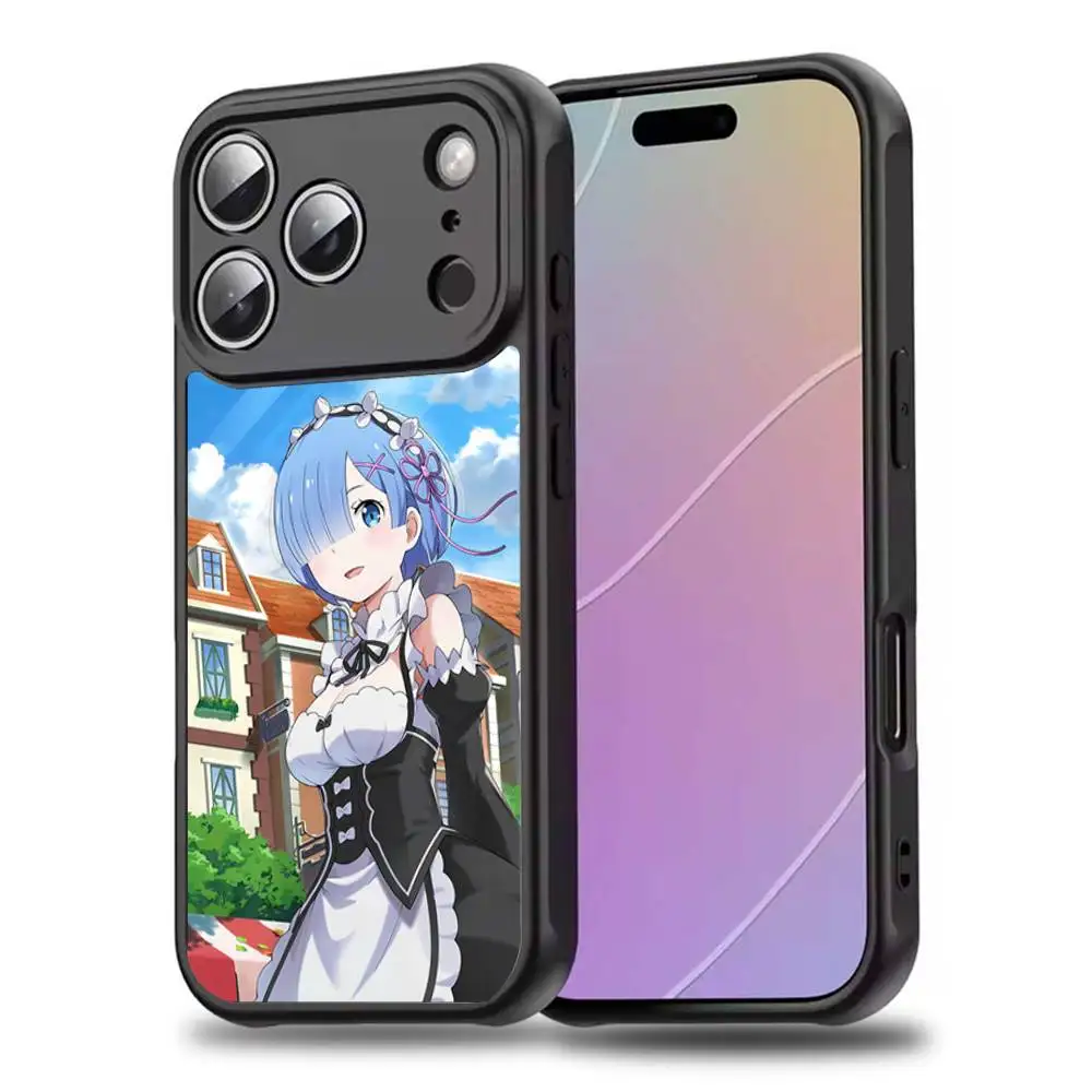 R-Rem R-Re Anime Zero Phone Case For iPhone 17,16,15,14,13,12,11,Pro,Max,Plus,Mini,SE4,E Magnetic Magsafe Wireless Charging