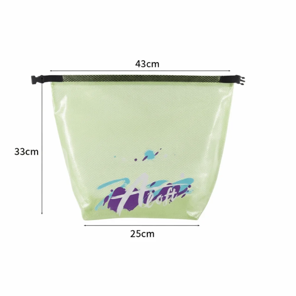 New Transparent Travel Toiletry Bag PVC Waterproof Beach Bag Drawstring Portable Cosmetic Bag Outdoor