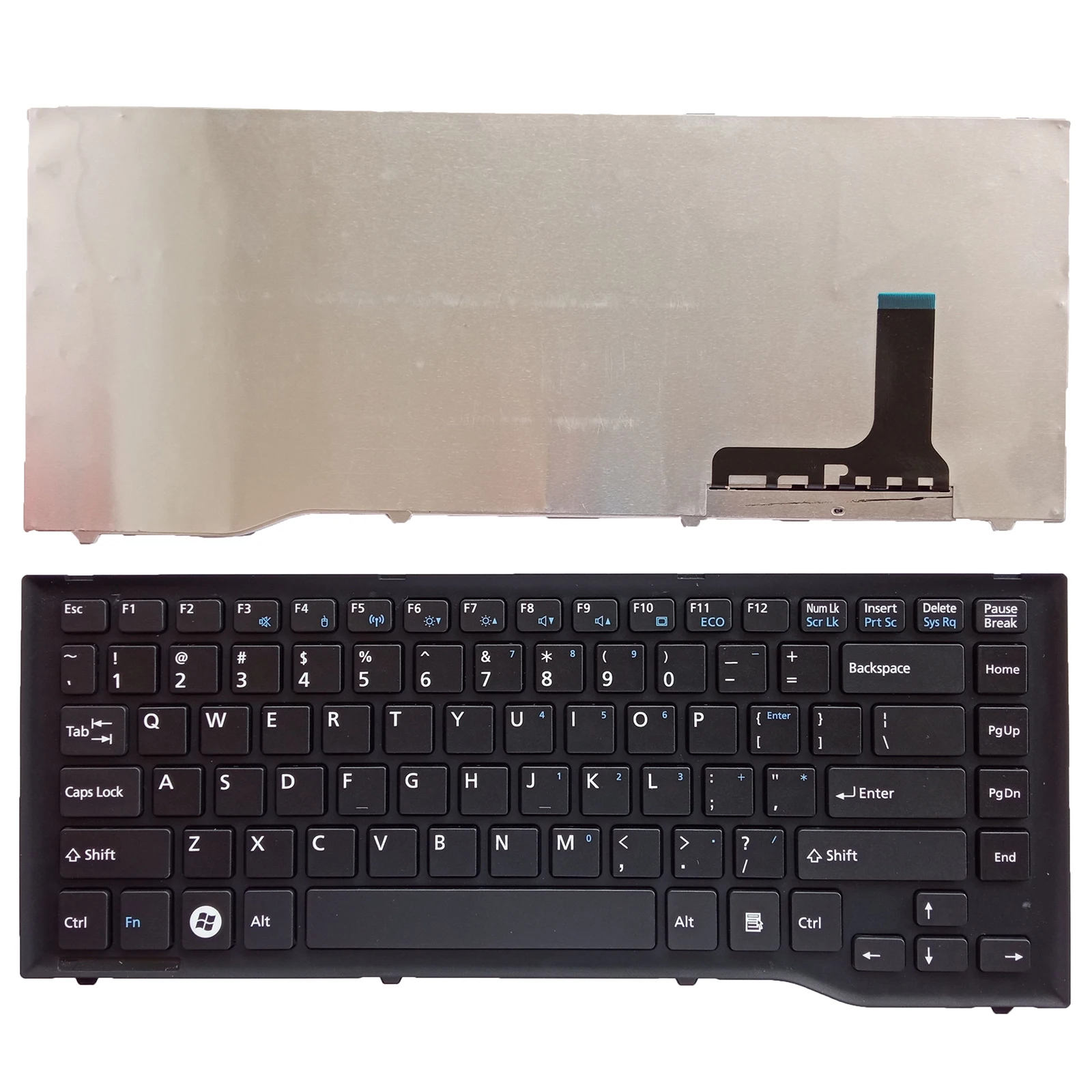 

New US Laptop keyboard For Fujitsu LH532 LH522 LH532A LH532B LH532C AEFJ8U0