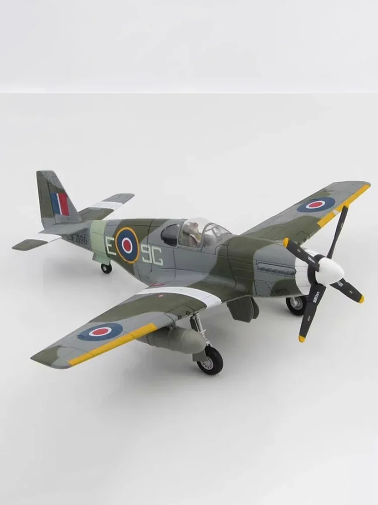 Diecast 1:48 Scale Canadian Air Force HA8502 Mustang Mk.III 9G-E Alloy Finished Simulation Model Souvenir Gifts For Adult Boy