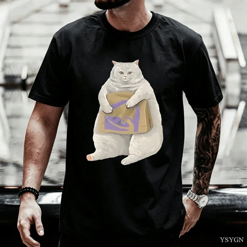 I'll Always Have Money for You Funny Cat T-shirts for Men Women Cotton Short Sleeve Printed Tshirts Streetwear Round Neck
