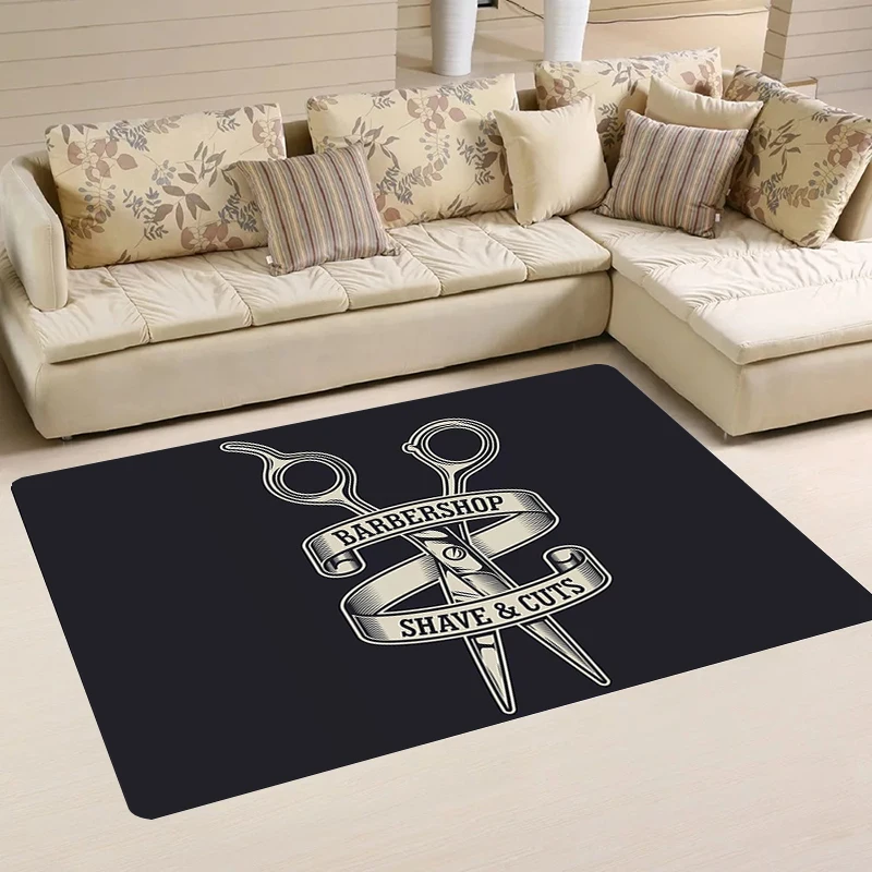 Barber Shop Mat Rug Home Rugs Carpets Room Mats Doormat Entrance Door Kitchen Carpet Balcony Foot Bathroom Bath House Floor