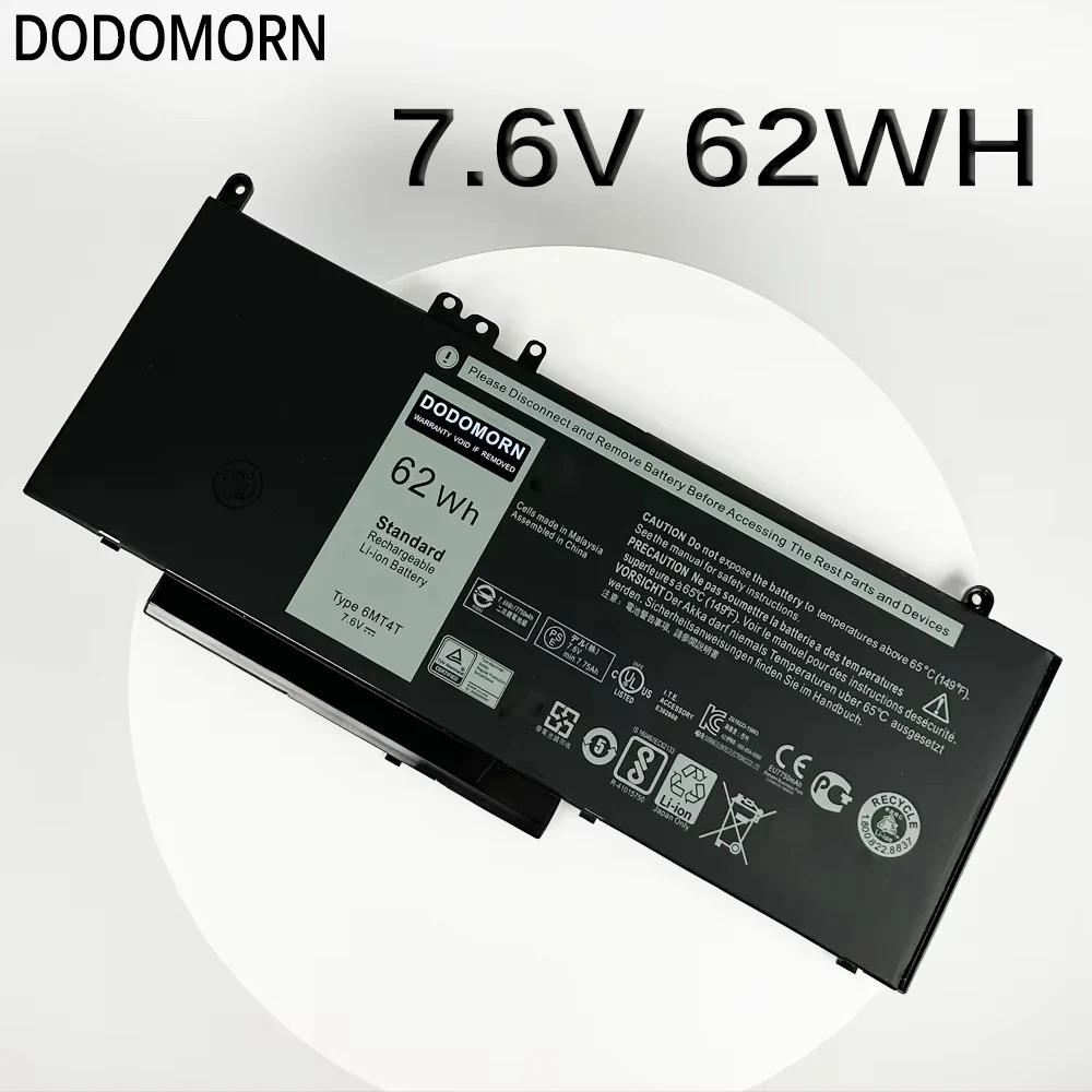 بطارية ليثيوم أيون لأجهزة ديل لاتيتودي 14 ، 5470 ، E5470 ، 15 ، 5570 ، E5570 ، 15 ، 3510 ، M3510 ، حاسوب محمول 7V69Y ، TXF9M ، 79VRK ، 07V69Y ، 6MT4T ، 7.6 فولت ، جديدة #6