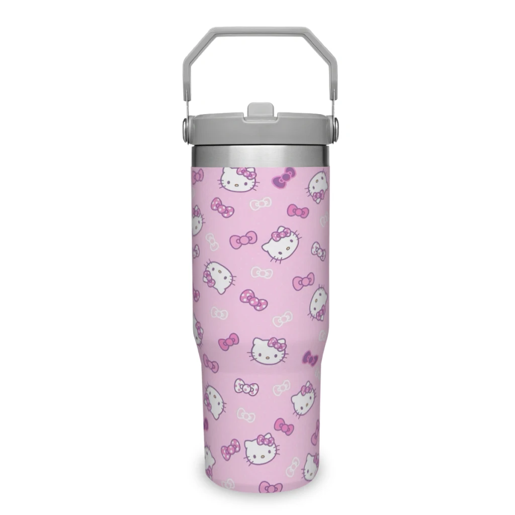 

Portable Car Cup Hello Kitty Stainless Steel 304 Tumbler Water Bottle 30oz/900ml