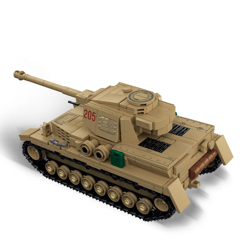 World War 2 WW2 Army Military Soldiers SWAT Panzer IV Tanks Model Building Blocks Bricks Children's Toys Christmas Gift