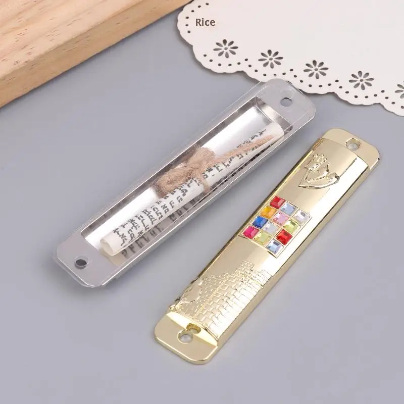 باب Mezuzah نعمة يهودية ديكور المنزل هدية Hanukkah ديكور الدينية القدس Mezuza