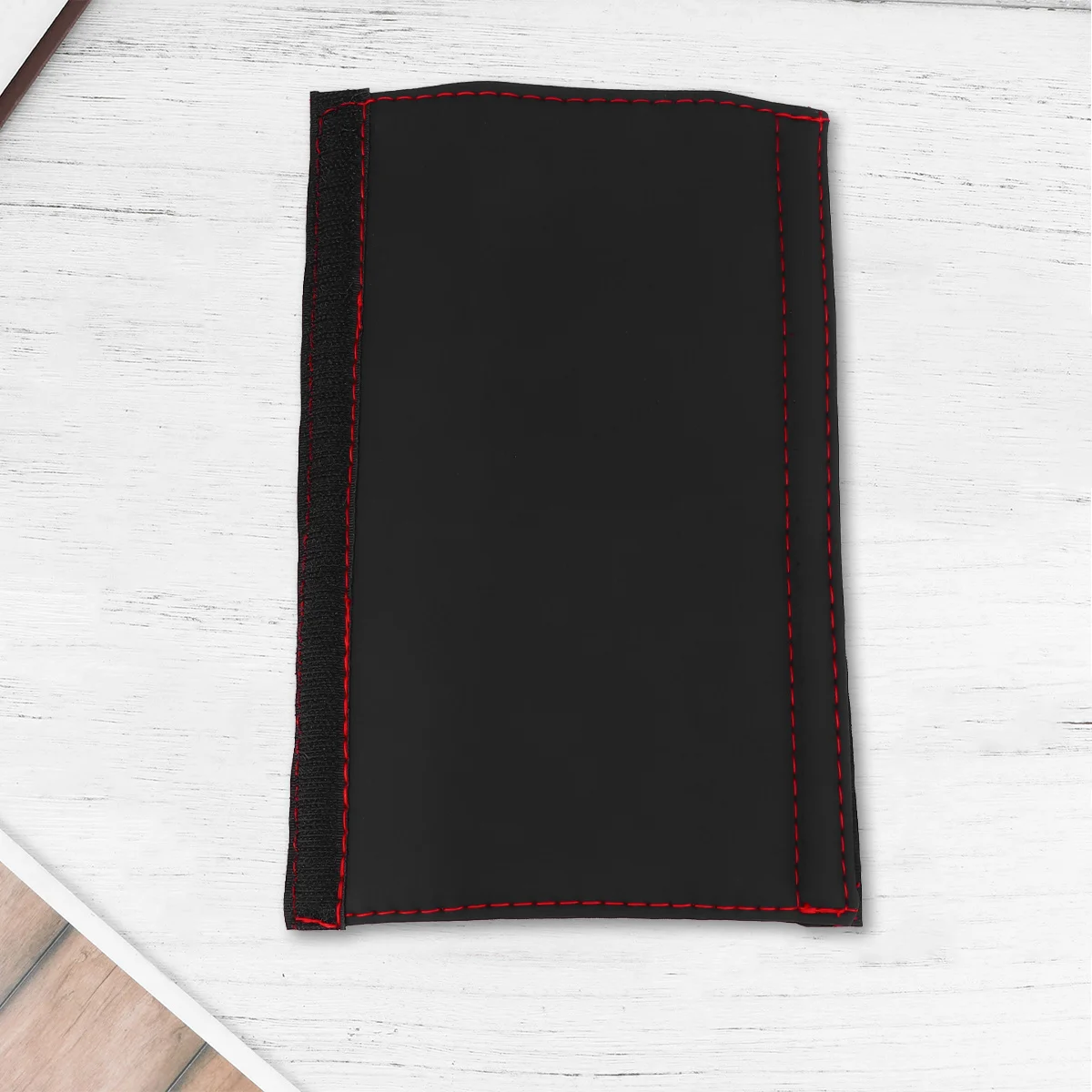 

2pcs Safety Belt Covers Pu Shoulder Pads Breathable Car Strap Protectors Hook Loop Design For Auto Backpack Laptop Bag Beige