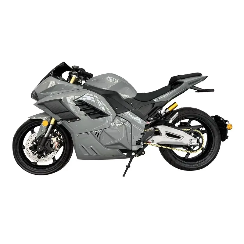 

2025 новейший мощный высокоскоростной электрический мотоцикл для взрослых 5000 Вт 72 В 130 км/ч гоночный мотоцикл с литиевой батареей