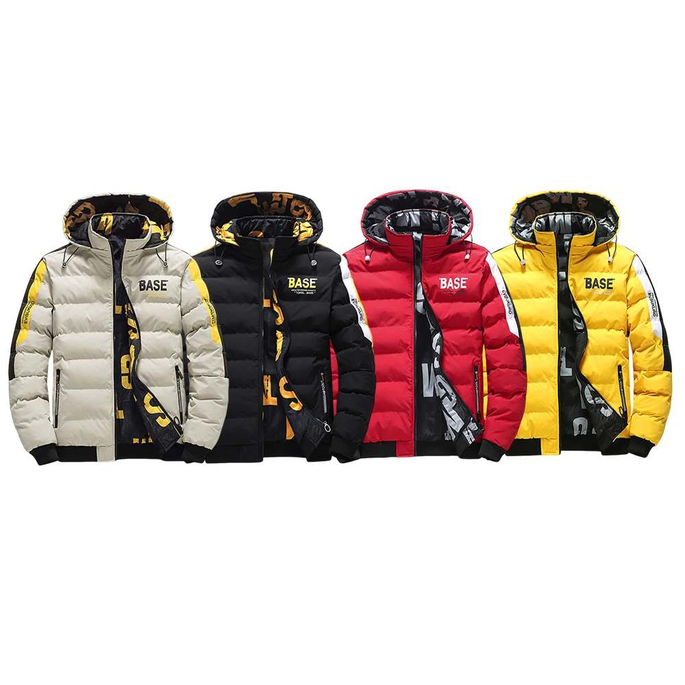 

Зимняя мужская ветрозащитная куртка для активного отдыха - Утепленная флисовая куртка - Куртка со съемным капюшоном - Модная повседневная куртка для активного отдыха