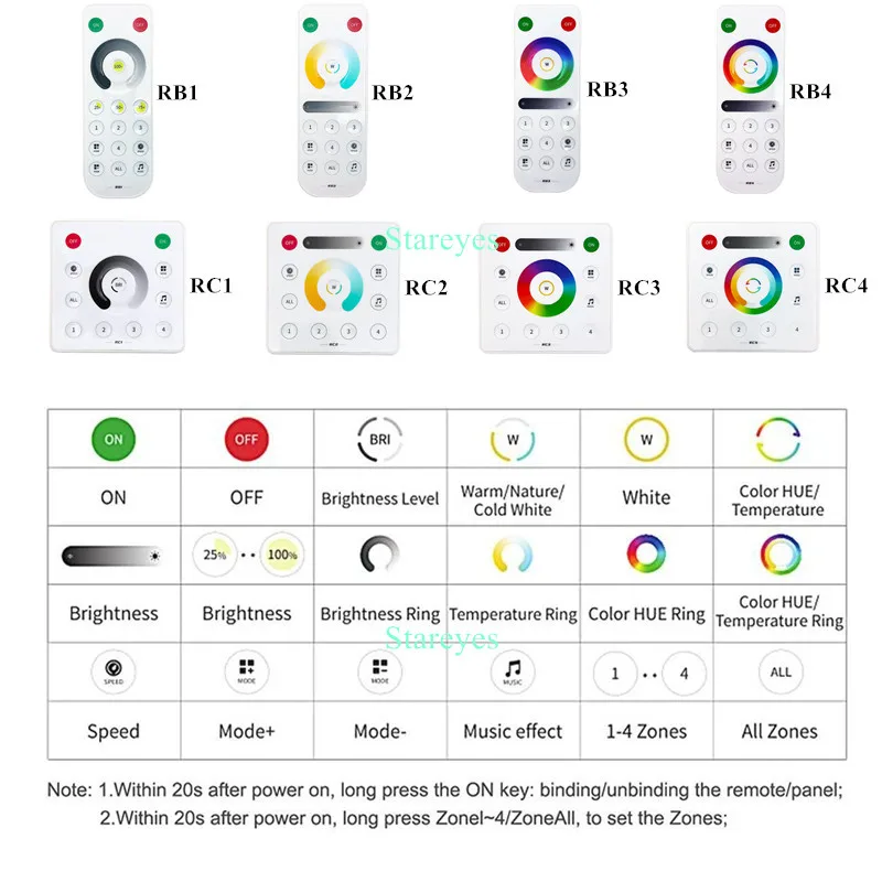 SPI Pixels LED Strip Bluetooth Controller SP636E SP637E SP638E SP639E SP63AE RB1 RB3 RC1 RC3 WS2811 WS2812B WS2815 IC Controller