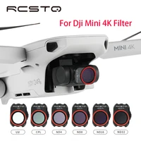 RCSTQ para Dji Mini 4K juego de filtros de lentes de Dron UV/CPL/4NDPL/8NDPL/16NDPL/32 ND PL filtro de lente de cámara para accesorios Dji Mini 4K