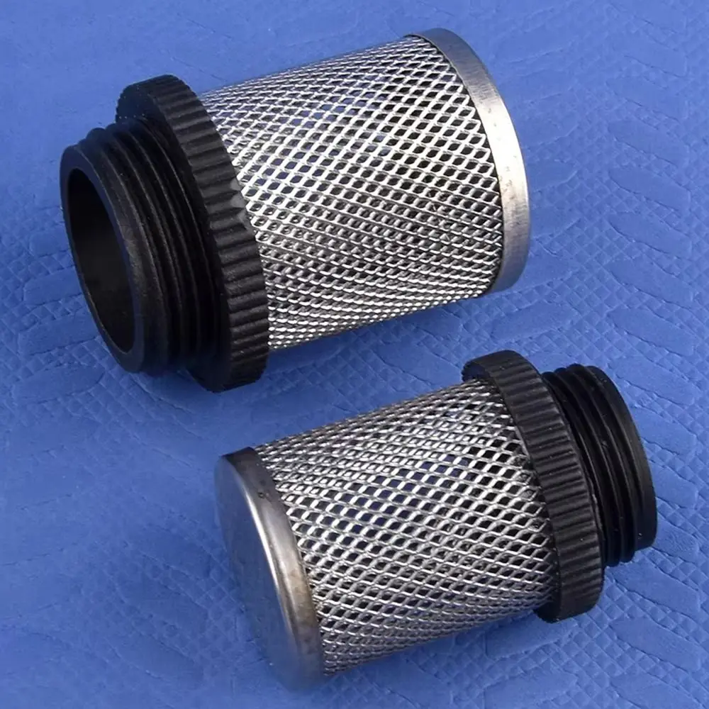 

1 шт., шланг для очистки воды, фильтрующий шарнир, перколятор из нержавеющей стали 304, сетчатый фильтр, фитинг водяного насоса 1/2 "~ 2"