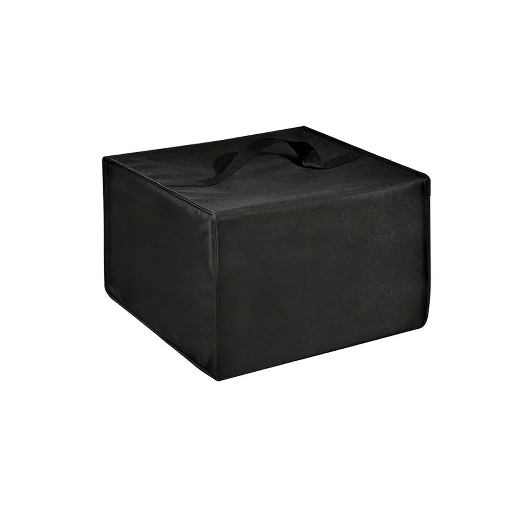 Black Foot Massager Cover Waterproof Oxford Material Dustproof UV Shielding for Indoor Use 49 L x 38 W x 25 H cm