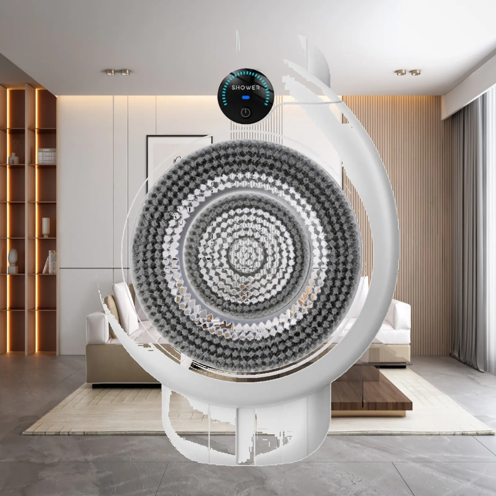 Automatic Shower Scrubber High and Low Adjustable Electric Spine Scrubber
