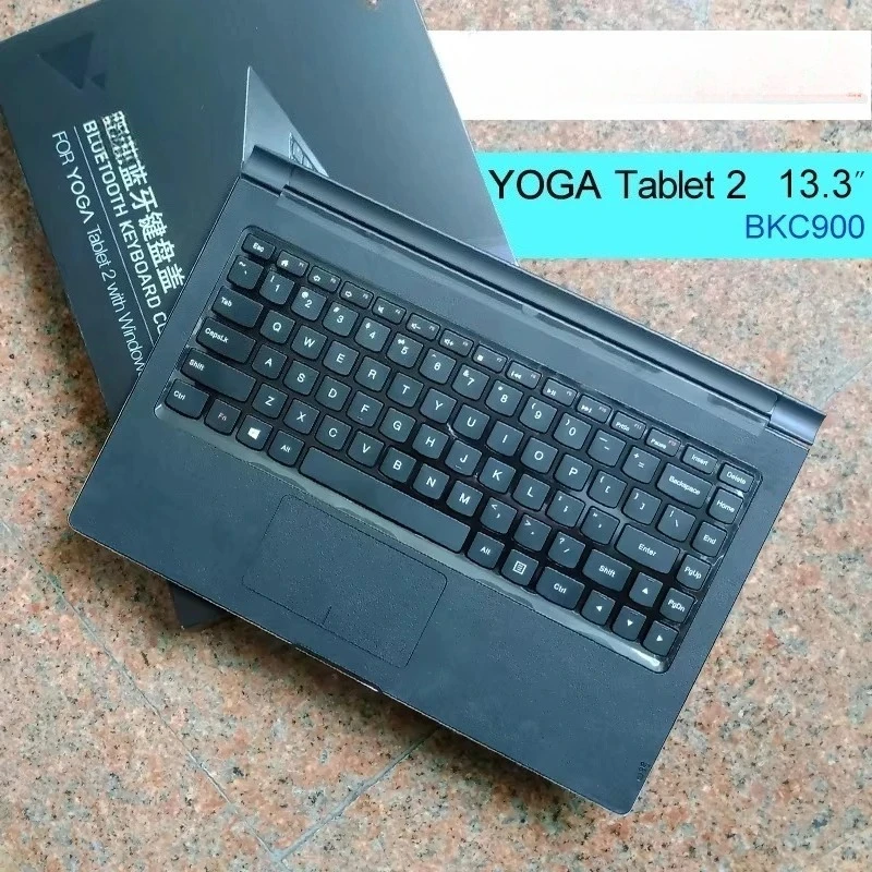 

BKC900 Bluetooth 4.0 Keyboard Cover for + Touchpad for Win8 Win10 Surface4 pro Yoga Tablet2 13.3inch