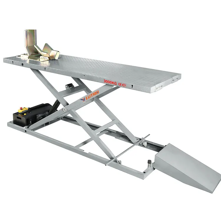 

Hot Sale Heavy Duty 600kg Hydraulic Motorcycle Scissor Lift Motorcycle Lift Table