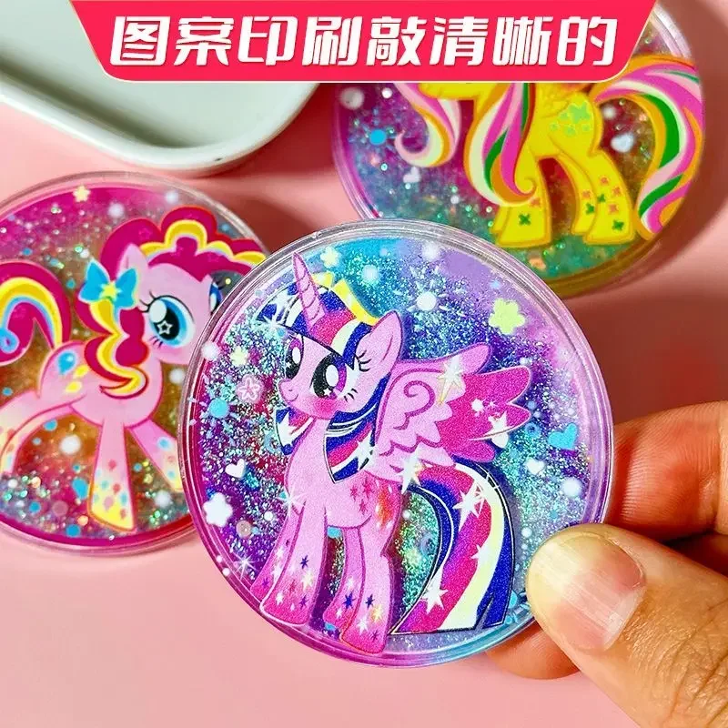 My Little Pony Badge Rainbow Dash Twilight Sparkle Fluttershy Year of the Snake Quicksand Cute Brooch Pinkie Pie Badge Gift