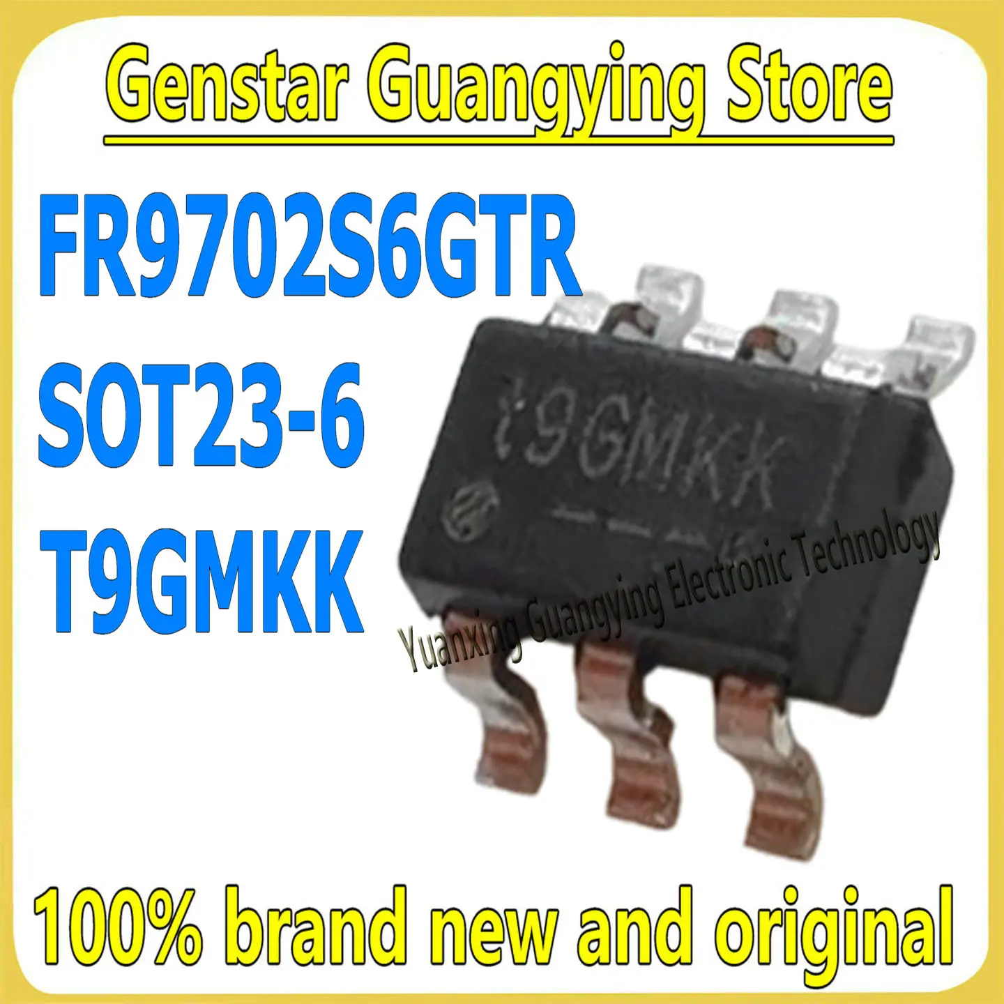 (10 pieces) FR9702S6GTR FR9702S6 Part Number: t9GMKK t9G*** SOT23-6 Synchronous Buck Switching Power Supply IC 100% Brand New