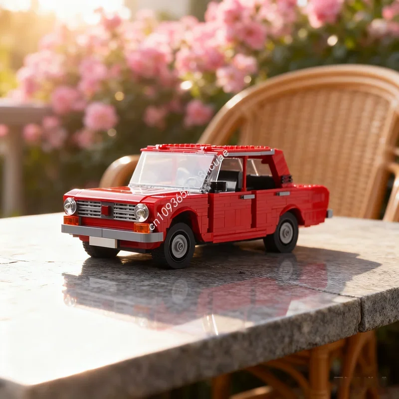 

852pcs MOC Lada VAZ Creator Experted Model Building Blocks Architecture Assemble DIY Idea Toy Education Christmas Gifts