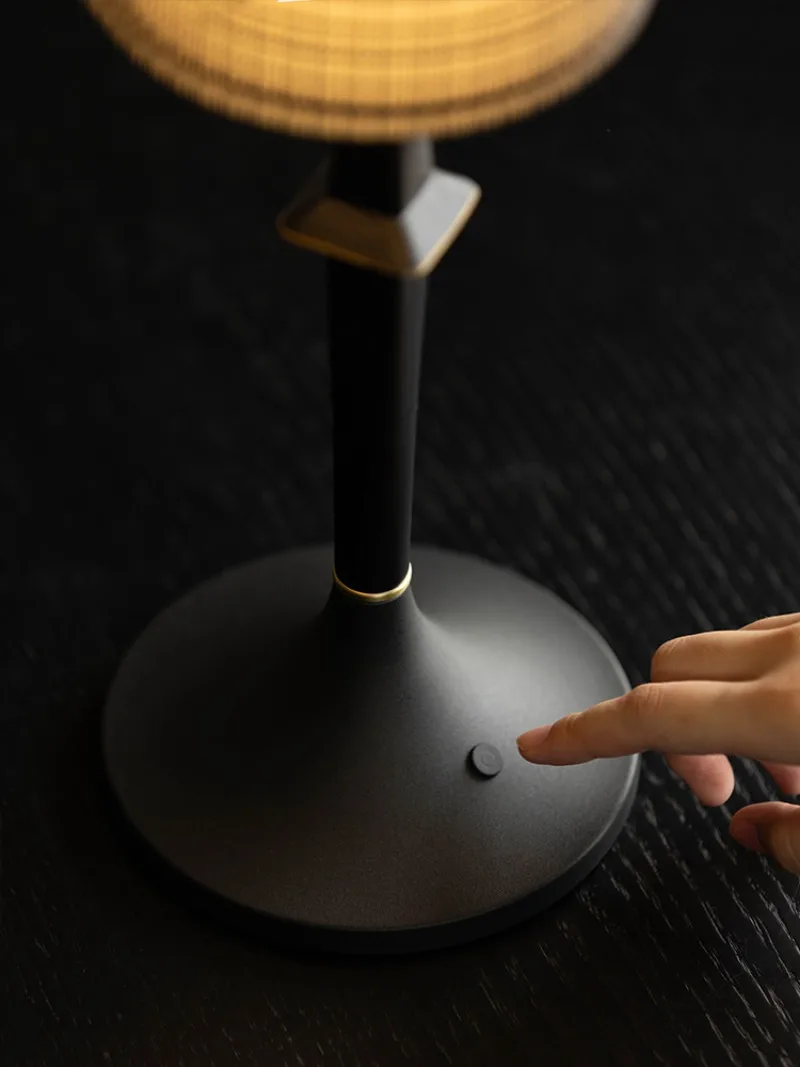 Настольная лампа «Звездная ночь» |   Оригинальный дизайн, ваби-Саби, чайная комната, украшение для кабинета, зарядная настольная лампа, прикроватная лампа