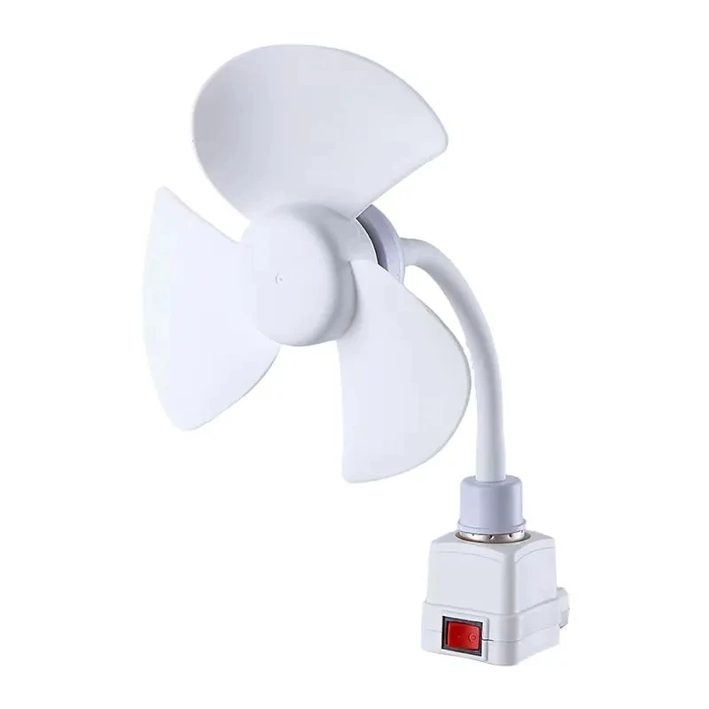 

1PC Mini Fan Table Fan 6.3 Inch Mini Fan Fan E27 10W Electric Fan XNXX For Bedroom Living Room Decorative