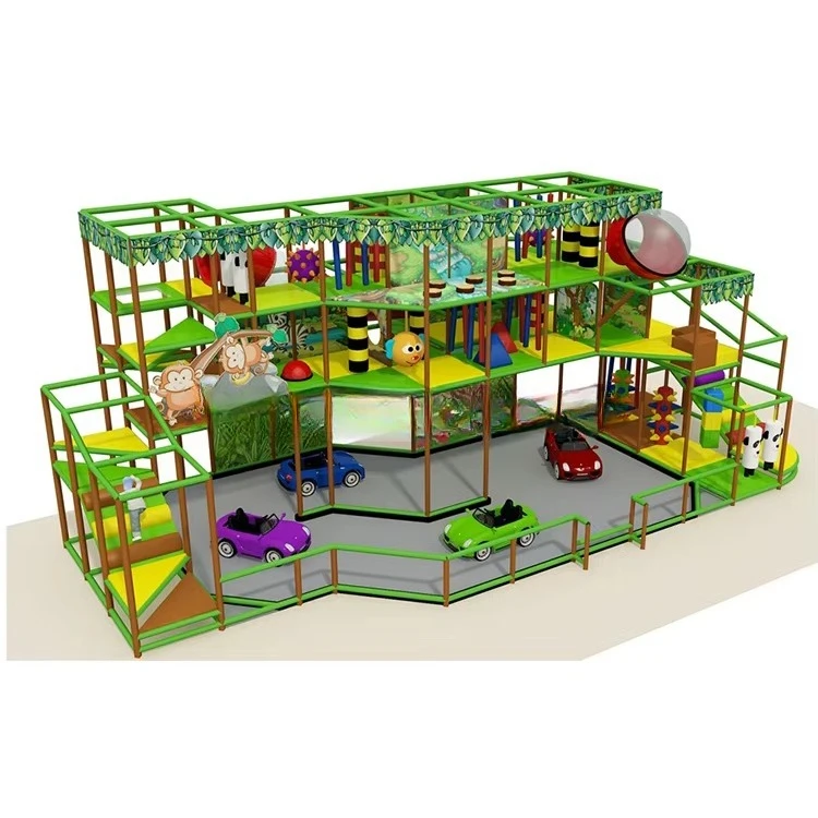 Customized Popular Children Commercial Amusement Park Facilities Kids Slide Kids Indoor Playground Equipment