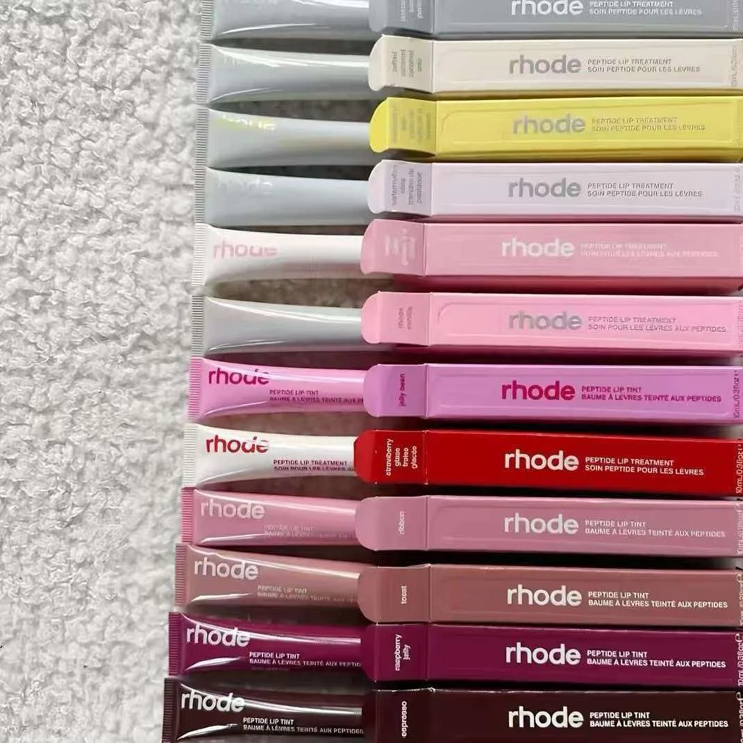 Rhode Skin Spring Lip Gloss Lip Balm Smoothing Lipstick Lines Lasting Nourishing Women Daily Care Makeup Moisturizer Blush Girl