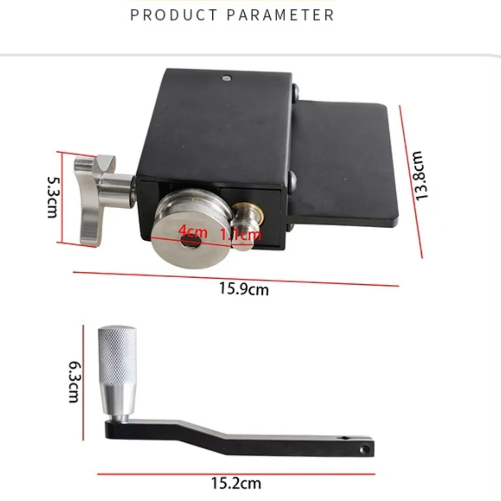 Tubing Edge Pressing Tool Bead Roller for Intercooler Pipes 58 Inch and Larger Aluminum Steel Stainless Compatibility