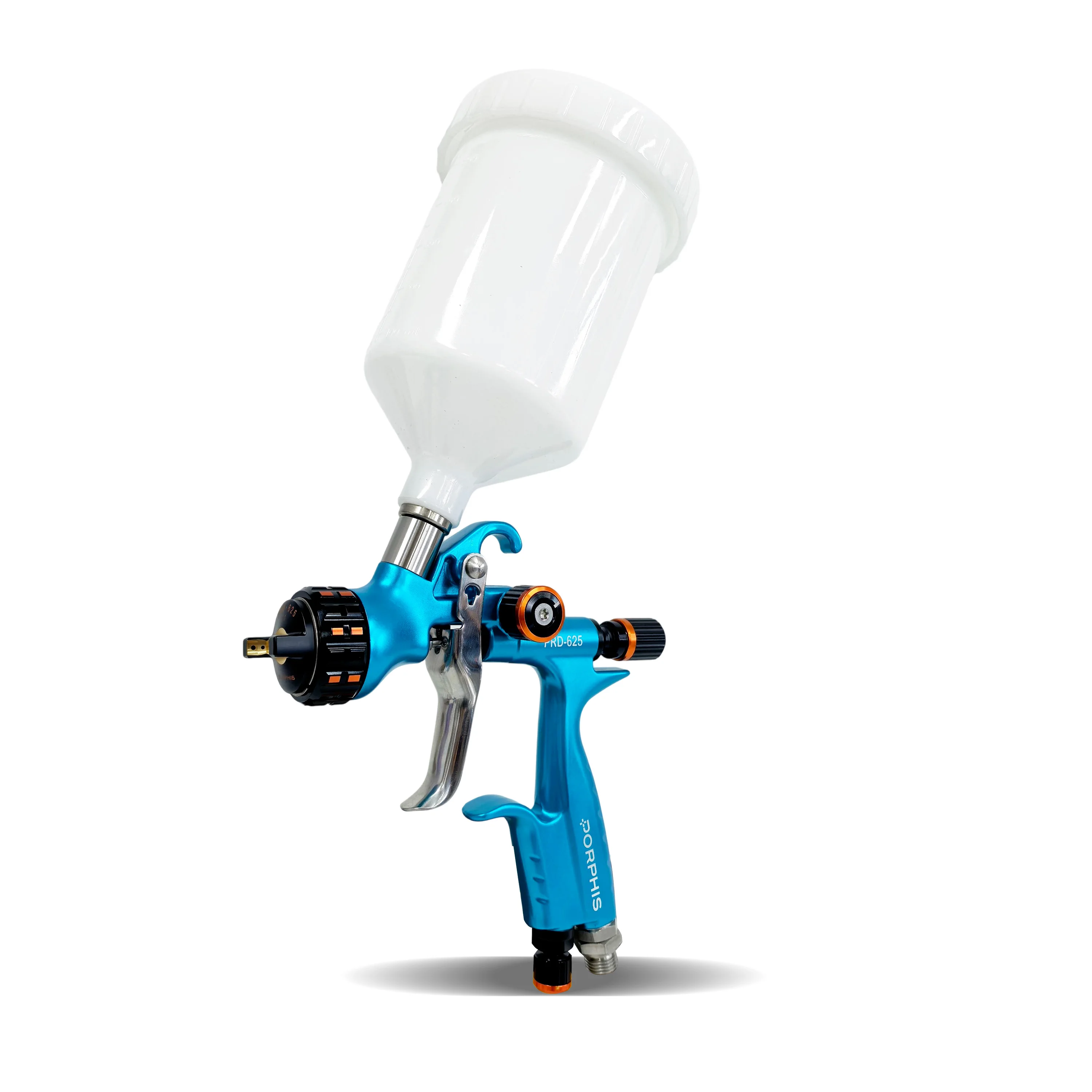 Original PORPHIS MP Spray Gun PRD-625 1.3mm Nozzle with 650ml plastic cup For Car Painting Aerograph Repair Spray Gun US STOCK