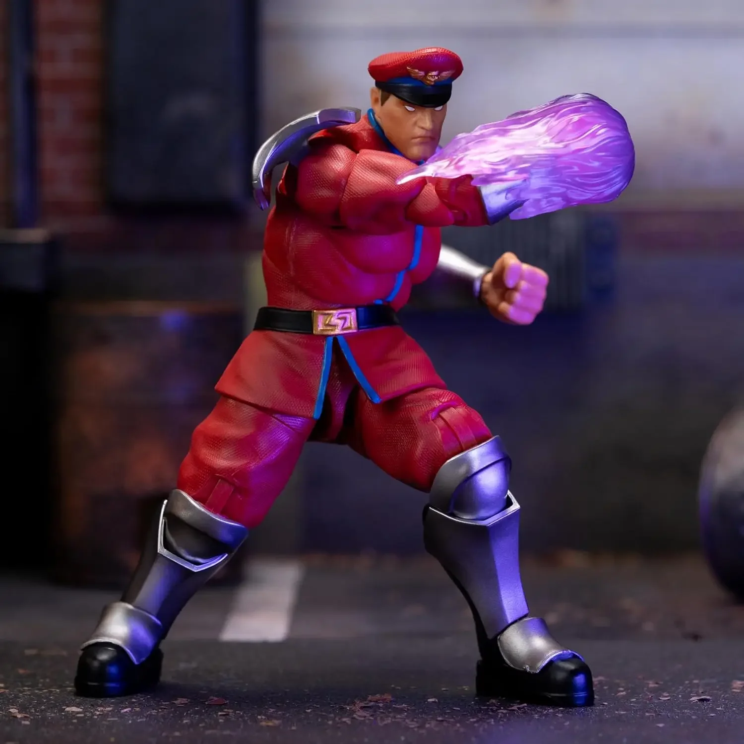 

Jada Toys Street Fighter II M. Bison Action Figure Street Fighter 2: The Final Challengers Collectible Model Decoration