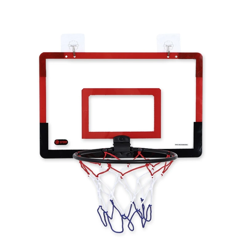 Funny Wall Hanging Basketball Hoop Set Kids Children Home Indoor Exercise Training Sports Club Foldable Basket Frame Backboard