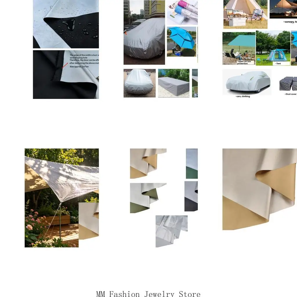 Lightweight Waterproof Polyester Fabric For Outdoor Tents And Sunshade D0UB