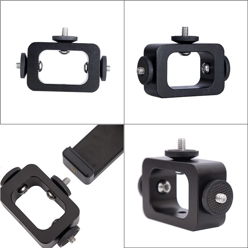 Mobile Live Support Mobile Phone Accessories Three-position Multi-function Gimbal Tripod Universal K Singing Card Holder