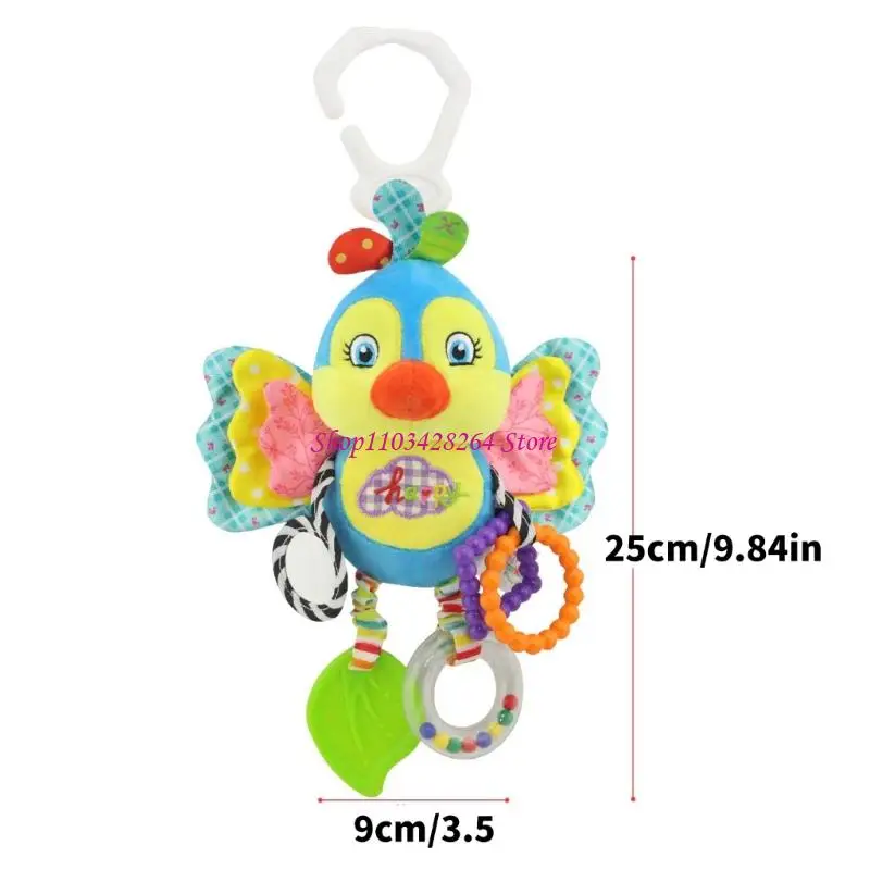 لعبة حشرجة الأطفال متعددة الوظائف مع ميزة الصوت الناعمة المهدئ