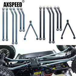 AXSPEED CNC Aluminiowe łączniki podwozia o wysokim prześwicie Zestaw do Axial SCX24 AXI00005 JEEP Gladiator 1/24 RC Crawler Car Truck Parts