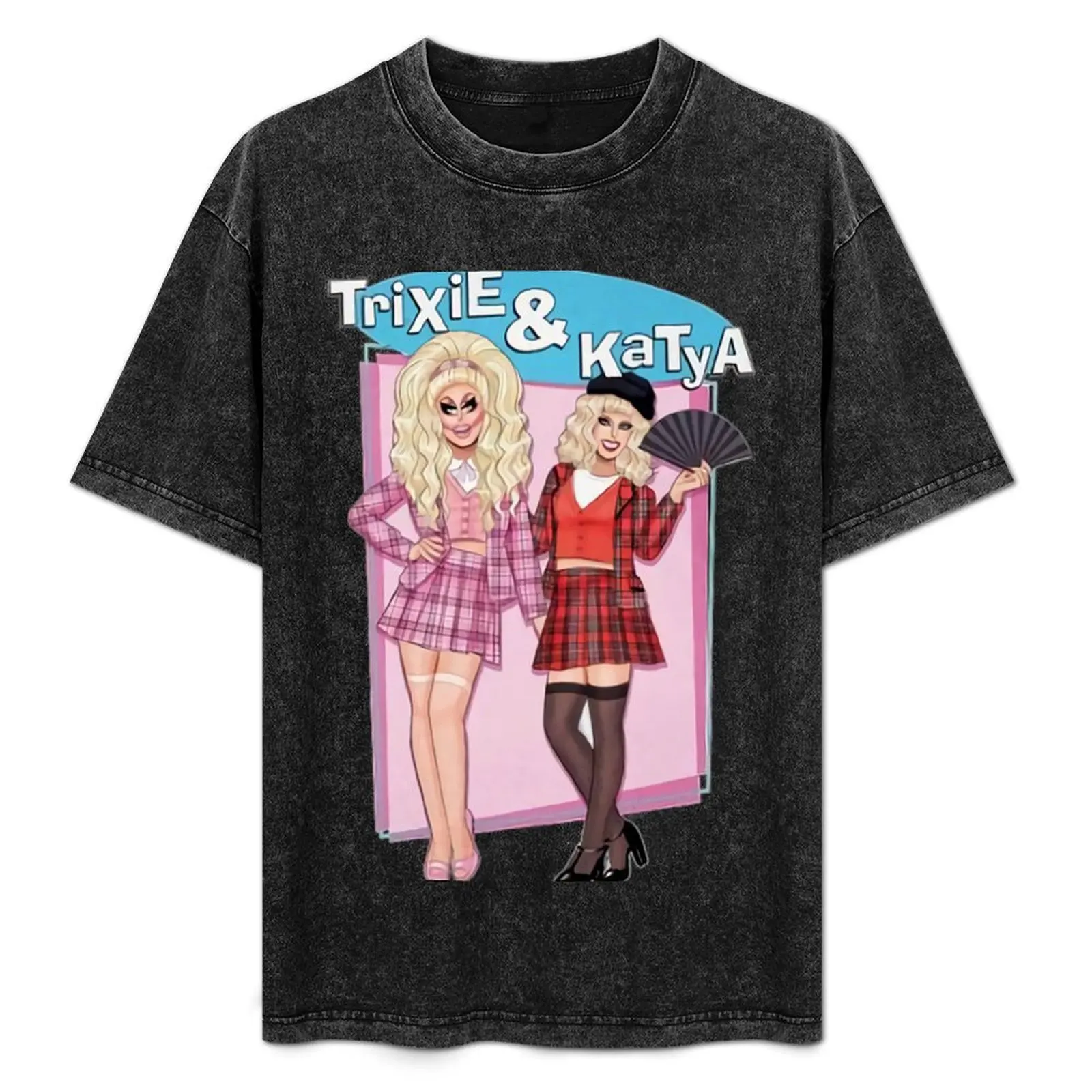 

Katya Zamolodchikova Merch Trixie _ Katya T-Shirt Odor Resistant Short Sleeve Top