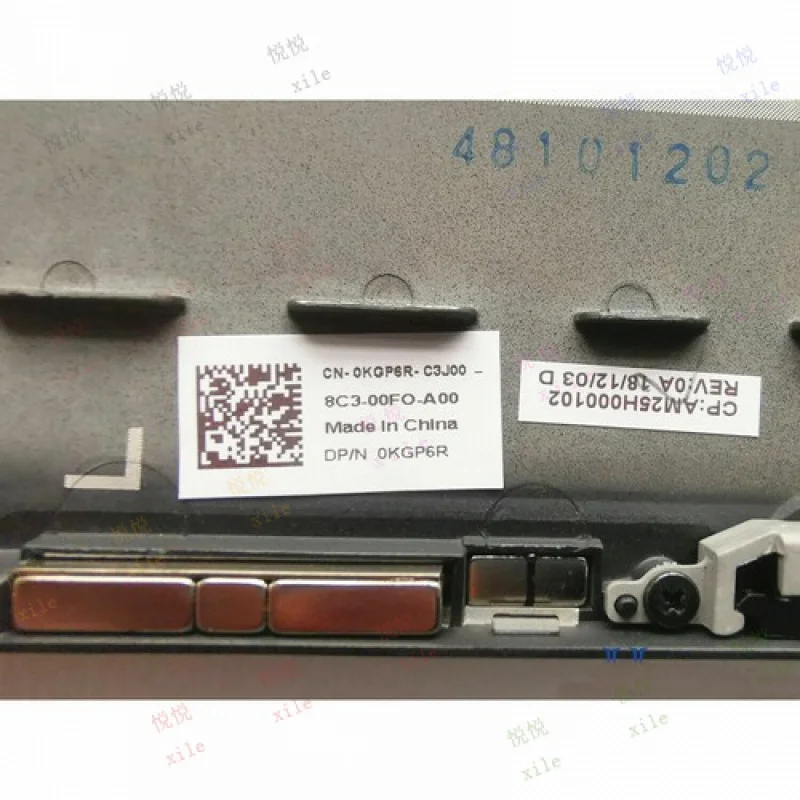 LL  New LCD Rear Lid Back Cover Top Case For Dell Latitude 5290 2 in1 0KGP6R KGP6R