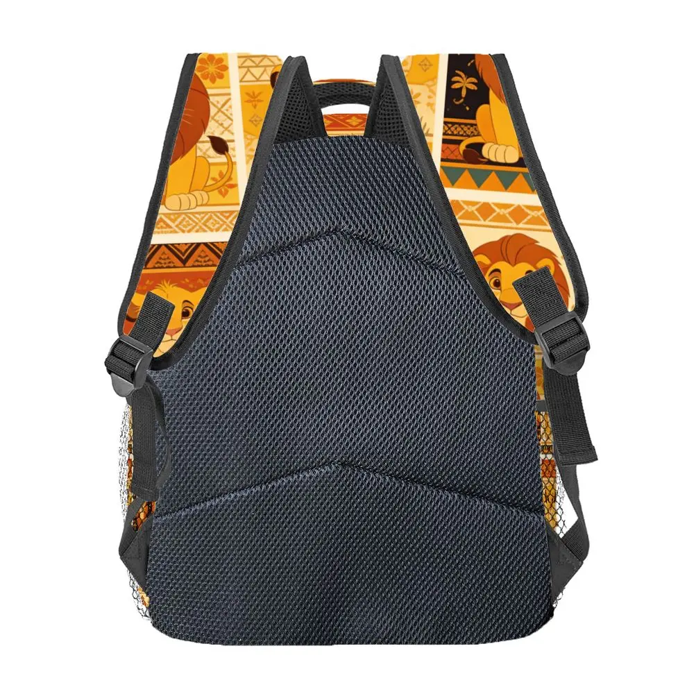 ディズニー ライオンキング バックパック、カジュアルバッグ、大容量、高品質ギフト、パーソナライズされた日常使用