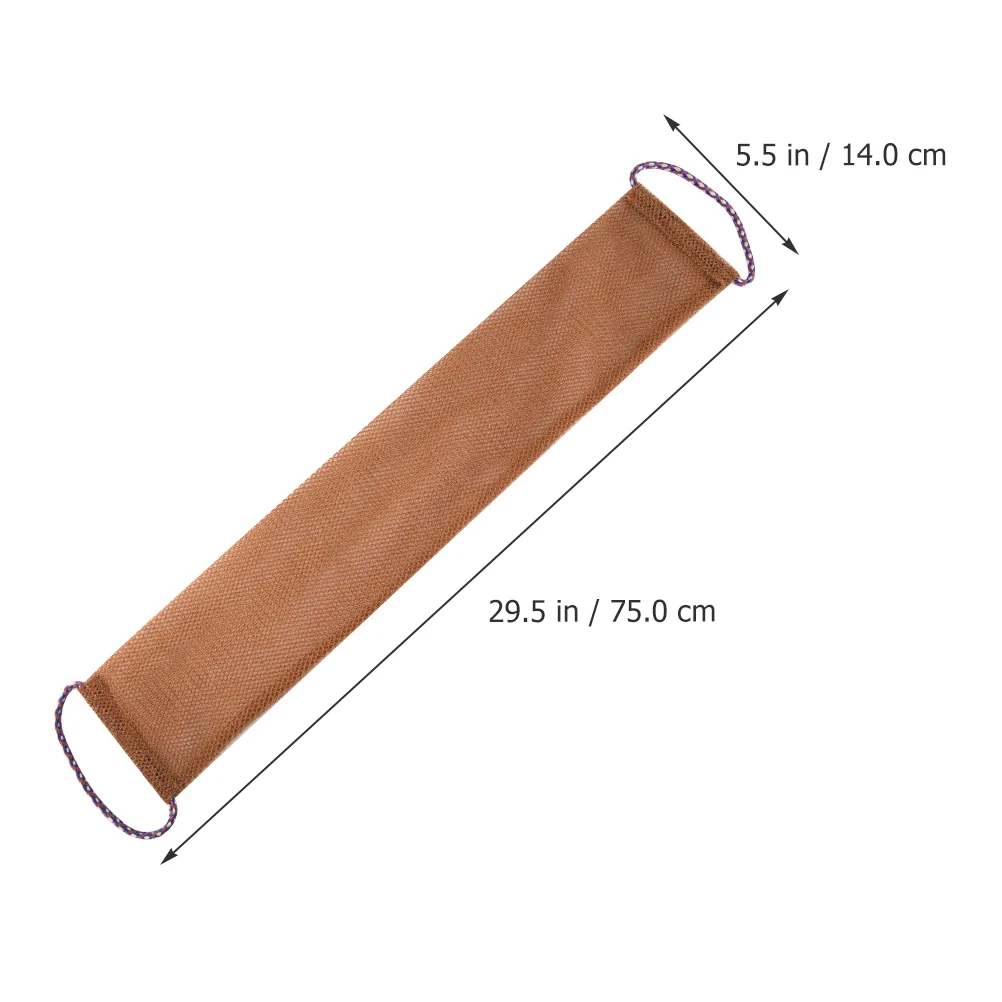 

Exfoliating Bath Towel Ball Body Scrubbing Cloth Back Scrubber Portable Rubbing Washcloth Lightweight Travel Towels Reinforced