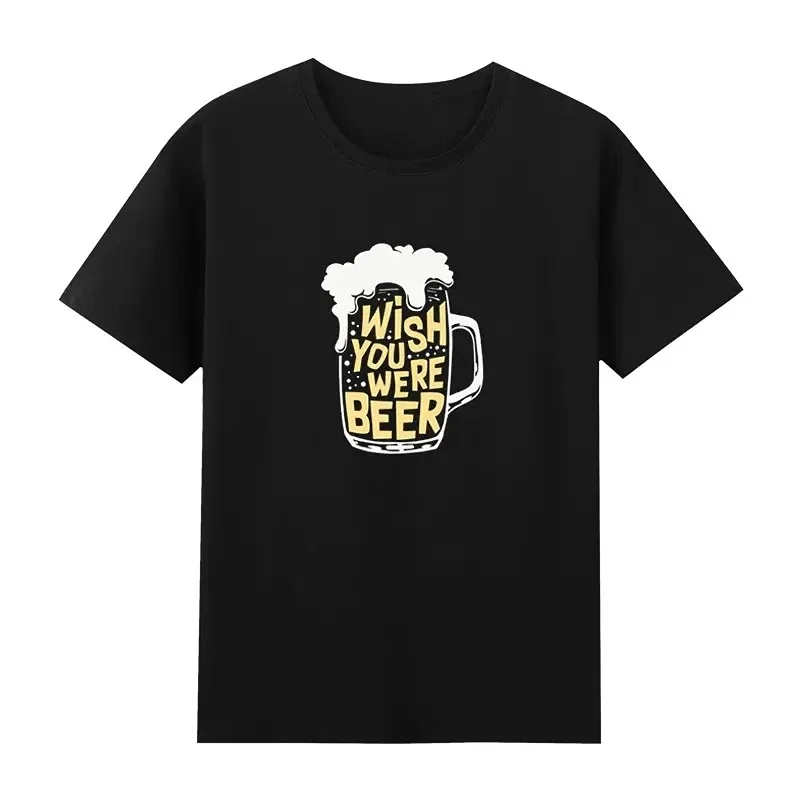 Humor LOOFRD OF DRINKS Tshirt Men Women Rule Them All Beer Oktoberfest Top O Neck Black White Clothes Vintage Shirt Streetwear