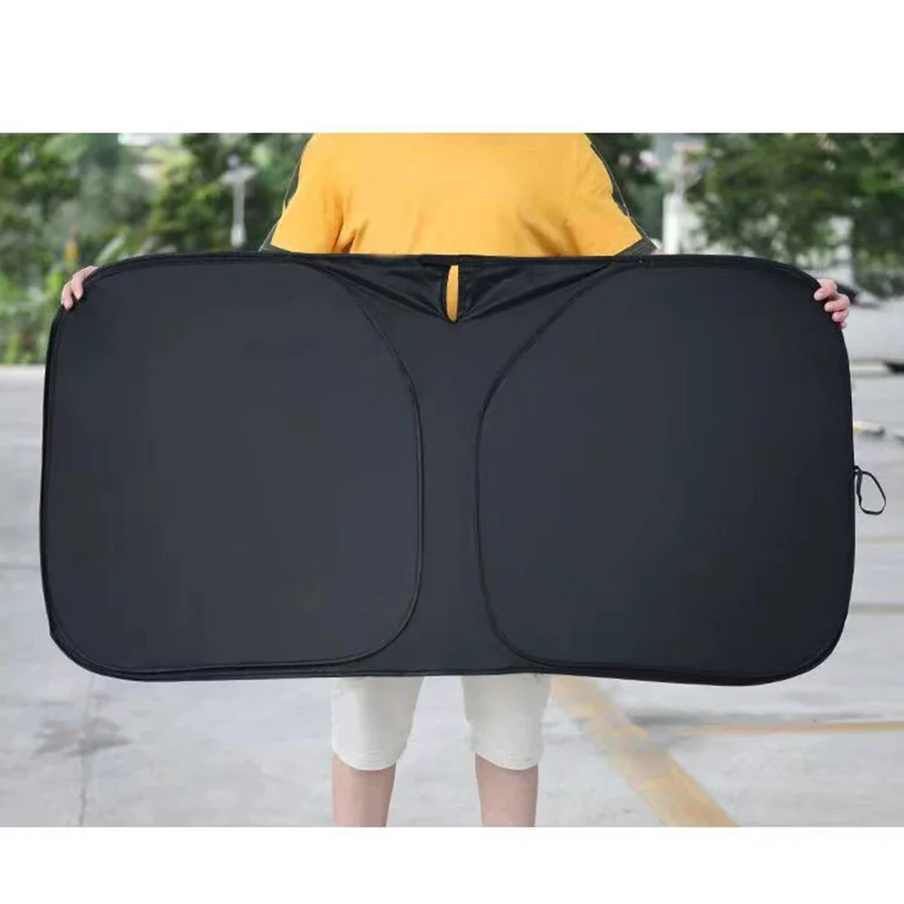 Cover Sunshade Accessories Fittings Foldable Front Glass Replacement Sun Protection UV Shield Useful Brand New