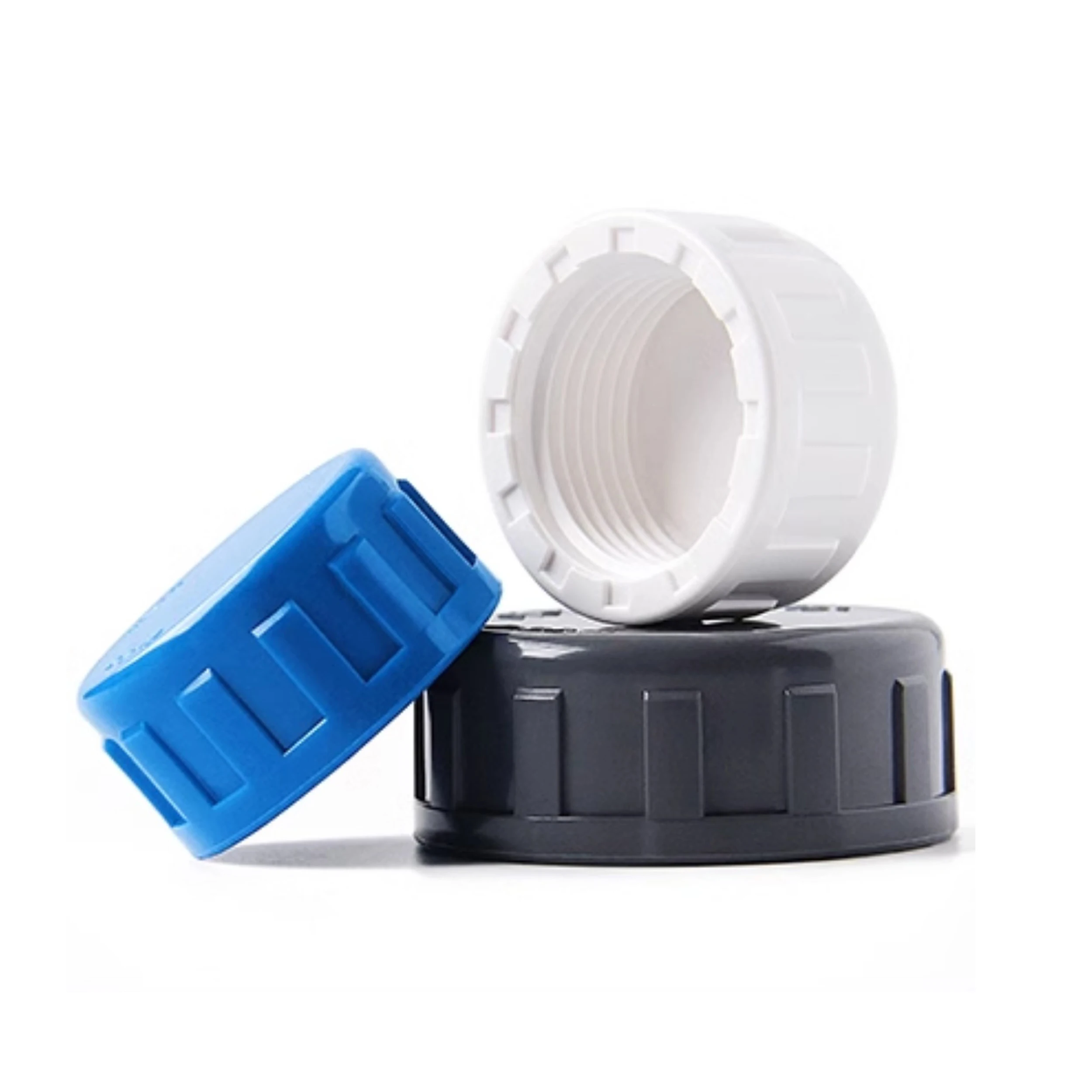 1-100 قطعة 20-60 مللي متر بولي كلوريد الفينيل أنثى نهاية غطاء خزان الأسماك غطاء للصرف اليد ثمل غطاء حديقة أنابيب الري موصل غطاء أنبوب المياه #5