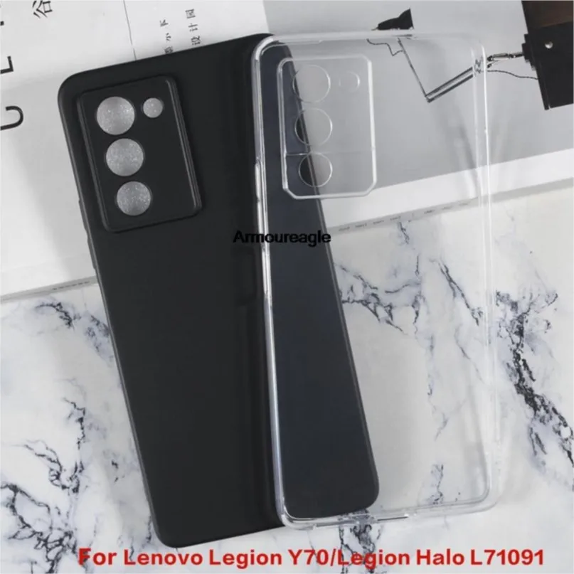 soft black silicone guard case for lenovo legion y70 tpu shell phone bumper case on for lenovo legion halo l71091 back cover