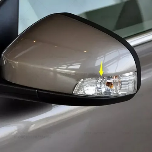 Imagen 2 del producto Para 2007-2013 VOLVO C30 C70 S40 S60 S80 V50 V70 indicador de espejo lateral luz de señal de giro 31111090 31111102