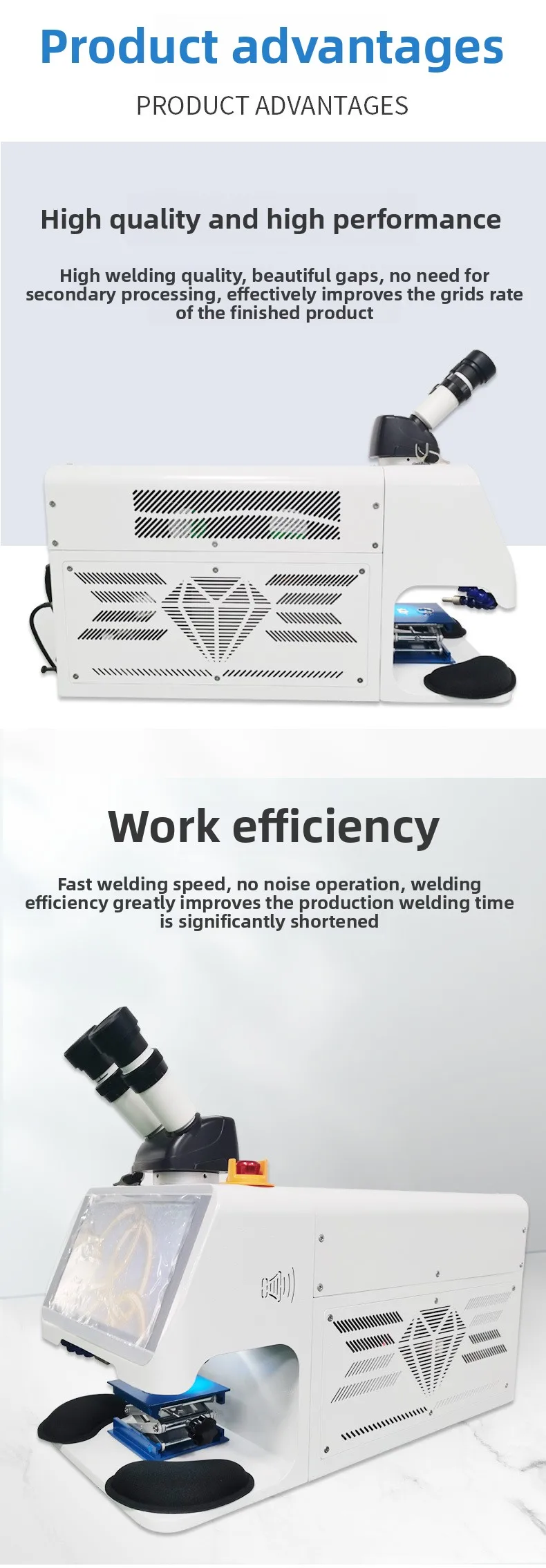ポータブルミニレーザースポット溶接機ハンドヘルド小型金属アクセサリー & ジュエリー溶接レーザー溶接機大画面ディスプレイ